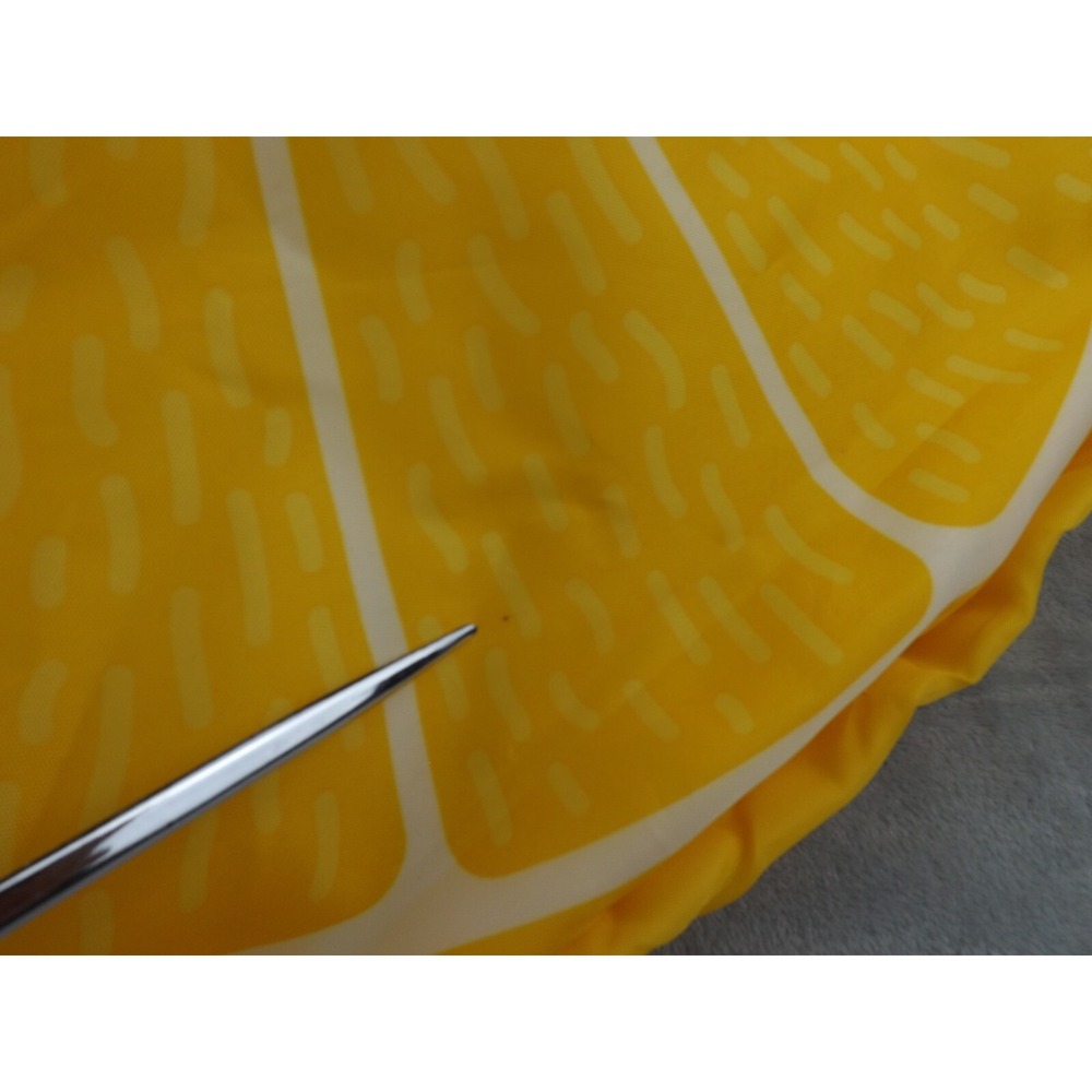 Cooler Bag Soft-Sided NWT Lemon Slice Lunch Bag Handles Zipper Summer Party Fun - Picture 13 of 16